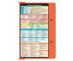 WhiteCoat Clipboard® - Orange Diagnostic Sonography Edition